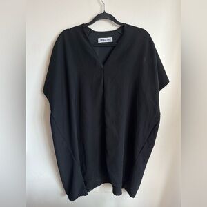 ROUCHA Tome Black Drape Top size D/ XL